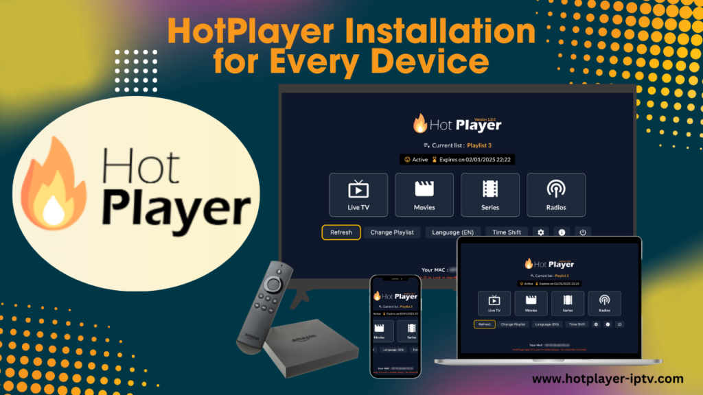 hotplayer iptv installation